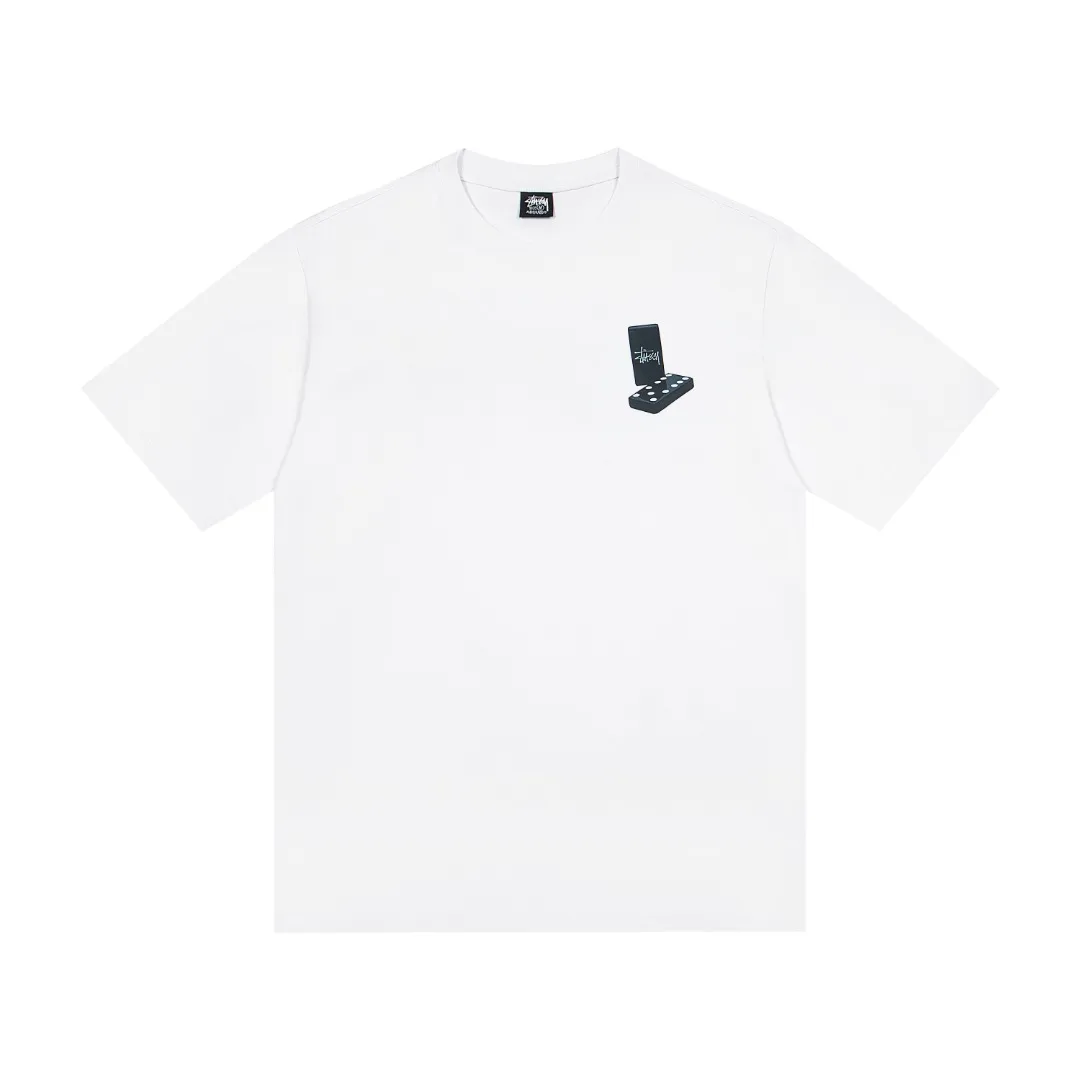🔥 084# P55 （In Stock ） Stussy T Same Style ：Black White Size：S M L XL ： 260 ：